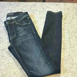 Fidelity Ace Mid Rise Ultra Slim, Dark Wash. Size 27.